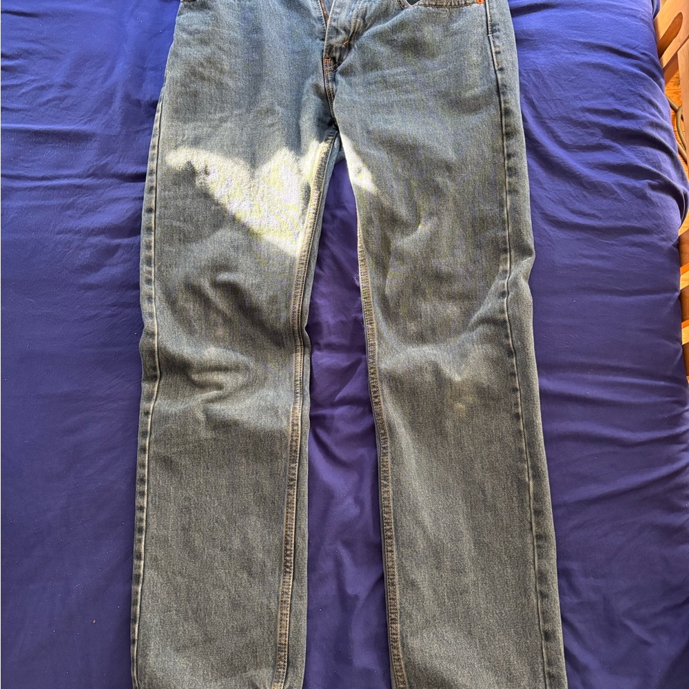 Levi's Straight Fit Blue Jeans 505 30x32